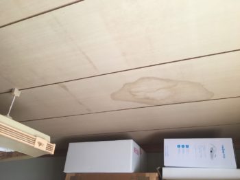 呉市　リフォーム　雨漏り　天井