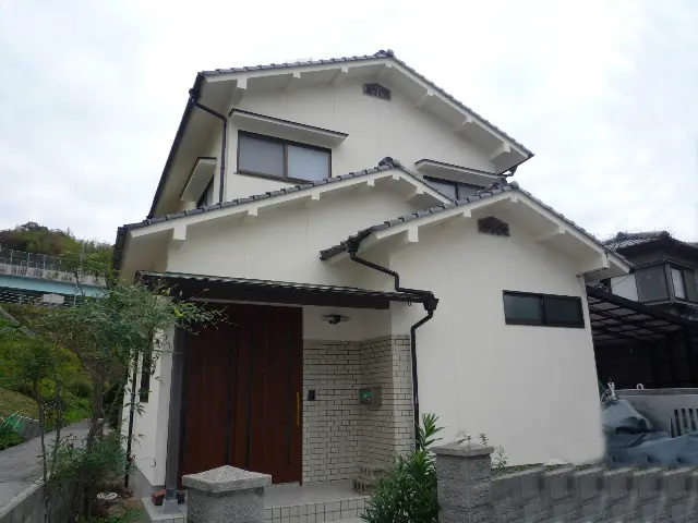 呉市広外壁塗装施工後