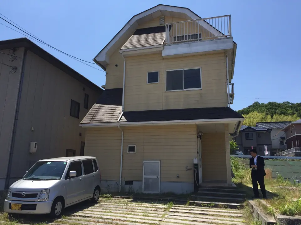 呉市音戸町外壁工事施工前