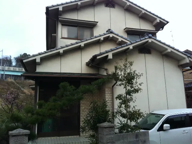 呉市広外壁塗装施工前
