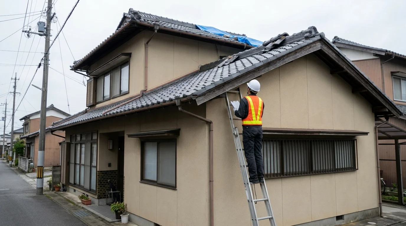 火災保険で修理する流れ——申請から工事完了まで7ステップ