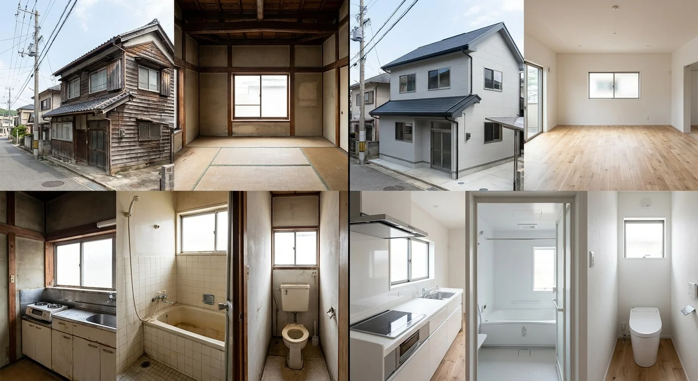 全面リフォームと建て替え——呉市ではどちらが得か